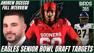 Andrew DiCecco Gives Scouting Report from Senior Bowl | Who Could Eagles Target in Round 1?