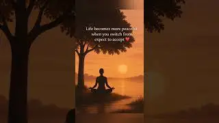 Peace begins when you learn to accept not expect🌿 #god #krishna #life #accept #shorts #youtubeshorts