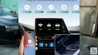 Review - Wireless Carplay Adapter, 2025 Upgrade Converts Wired to Wireless Adapter for iP