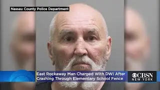 East Rockaway Man Charged With DWI After Crashing Through Elementary School Fence, Driving Across Fi