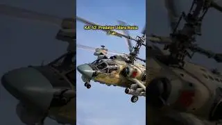 Ka-52 Alligator: Helikopter mematikan dari rusia❗#shorts
