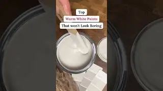 Warm white paints that actually add character? Yes, please. #colorinterior #colors #home