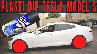 How to Plasti Dip Tesla Model S Wheels