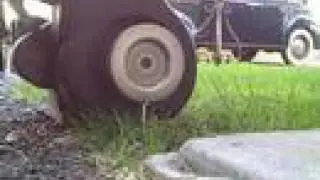 Starting  antique wisconsin gas engine