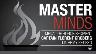 DIA MasterMinds: Medal of Honor recipient retired Army Capt. Florent Groberg: Sleep at night