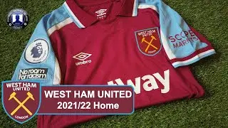 West Ham United 2021/22 Home Jersey Review + Try on! [KKGool] #Westhamutd #Umbro