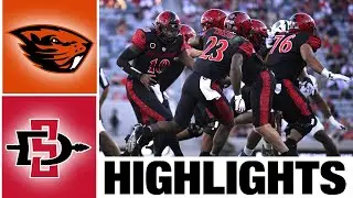 Oregon State vs San Diego State Highlights | College Football Week 3 | 2023 College Football
