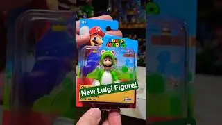 Jakks Pacific Super Mario Bros Cat Luigi and Toad figures #mario #supermario #nintendo #toys #review