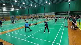 Chibi Titans vs MDBA Saints (WD3) - Badminton Veterans 2025 (Bendigo)
