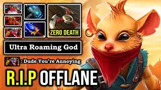 HOW TO EZ ROAMING & OFFLANE BOUNTY IN THIS META | NEW Imba Carry Aghanim Shuriken 22Min GG DotA 2