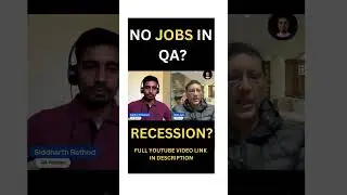 The Reality Of QA Jobs in 2025 | No testing jobs | Recession 2025