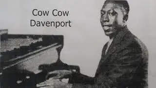 Stealin' Blues - Cow Cow Davenport, piano  w/ Leroy Pickett, violin - Paramount 12452