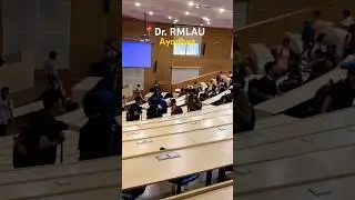 Dr. RMLAU Ayodhya lecture hall #rmlau #university #rammanoharlohiahospital #motivation #iit #trend