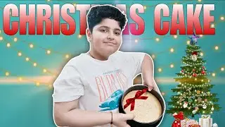 VLOG-35 | Aaryan ne banaya pahli bar Christmas ka cake🎉 🎂