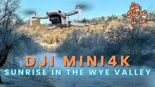 River Wye | Kerne Bridge | Lydbrook | DJI MINI4K DRONE FOOTAGE | Winter
