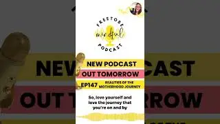 Free to Be Mindful Podcast on YouTube and your favorite podcast platform! #freetobemindfulpodcast