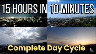 15 Hours in 10 Minutes Timelapse Cebu | Complete Day Transformation Philippines | Sunrise to Sunset