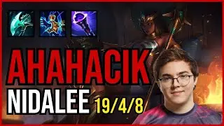 AHAHACIK - NIDALEE vs RAMMUS Jungle - EUW Challenger - Patch 11.3