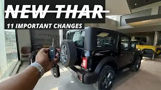 Обзор рестайлингового Mahindra Thar 2025 года | Auto Quest