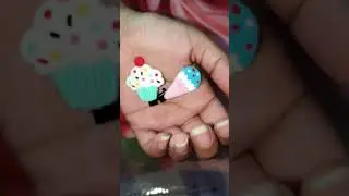 Ice cream 🍨 🍦 Hair clips ❤️ #hairaccessories #ytshorts #shorts