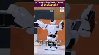 AI Project on ROBOTS@SOVO Lab-Dalian Neusoft University, China for BTech(CSE) International students
