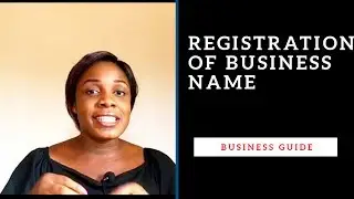 REGISTRATION OF BUSINESS NAME IN NIGERIA (legal guide)