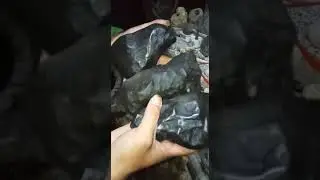 Batu Meteor Temuan yang biasa untuk membikin pamor keris