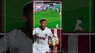 GOL DE LAN&Uacute;S!!! Rodrigo Castillo hizo el 1&deg; gol del partido a los 9 minutos del primer tempo. #lanus