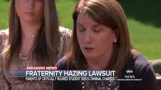 Parents of critically injured student seeks criminal charges.