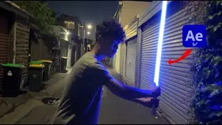Lightsaber vfx tutorial (unique method)