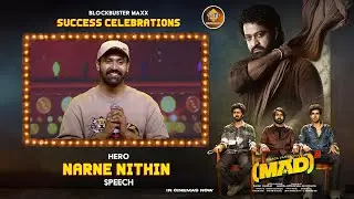Hero Narne Nithin Speech @ MAD Square-Blockbuster MAXX Success Celebrations || @SVENT