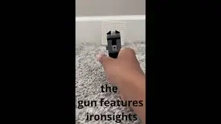 Spring powered lego gun (Working)