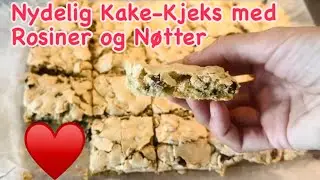 Veldig Smakfulle Polske Kjeks/Sm&aring;kaker med N&oslash;tter og Rosiner p&aring; 5 minutter!
