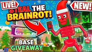 Live! 🔴 Fortnite Steal The Brainrot Admin Abuse and Brainrot Giveaways!