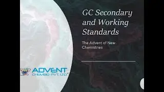 A quick glimpse of GC Secondary and Working Standards.