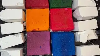 Dyed Jumbos | Crispy Chalk | Oddly Satisfying 