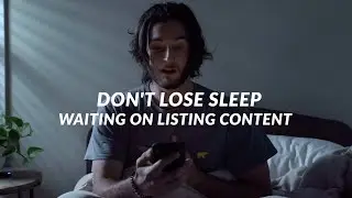 Don't lose sleep - Next Day Delivery