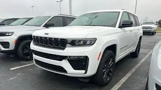 Finally the Jeep Grand Cherokee L 2026 and 2 row version hit the ground, with a nice refresh