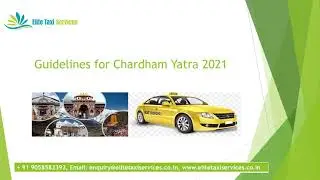 SOP for Chardham Yatra | Chardham Yatra Guidelines 2021 | Covid Guidelines for Chardham Yatra 2021