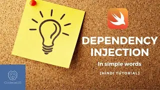 Dependency Injection In Swift Tutorial For Beginners | Swift 5