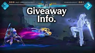 KOTL LEGENDARY Skin Has No Mercy! 😵 | Giveaway Information || Shadow Fight 4 Arena