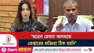 মেঘনা আলমকে যে প্রক্রিয়ায় গ্রেফতার করা হয়েছে তা ঠিক হয়নি: আইন উপদেষ্টা | Independent TV