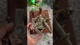 Compass With Sextant - Engraved Personalized Compass Nautical Sextant - Brass Solid#youtubeshorts