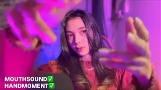 ASMR MOUTHSOUND + HANDMOVEMENT | COMBO TRIGGER ❣️