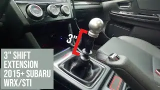Shifter Extension | What Does it Do? | 2015+ Subaru WRX/STi