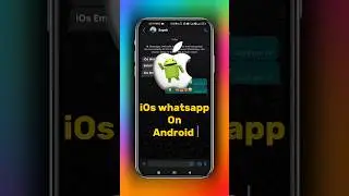 iOs whatsapp on android 😱 #watsapp #instagram #instagramtips