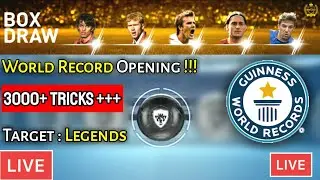LIVE 🔴 Record opening with SUBSCRIBERS &bull; BIGGEST PACK OPENING IN PES || Feat . Boxdraw