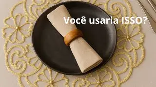 Como Fazer Americano com Tela Mosquiteira | O material de janela que virou luxo na mesa posta
