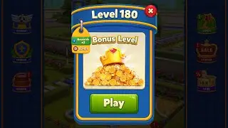 Royal Match - King Robert - Bonus Level 180