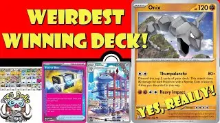 Weirdest Winning Pok&eacute;mon TCG Deck! Onix is Winning with 20 Useless Pok&eacute;mon! (Pokemon TCG News)